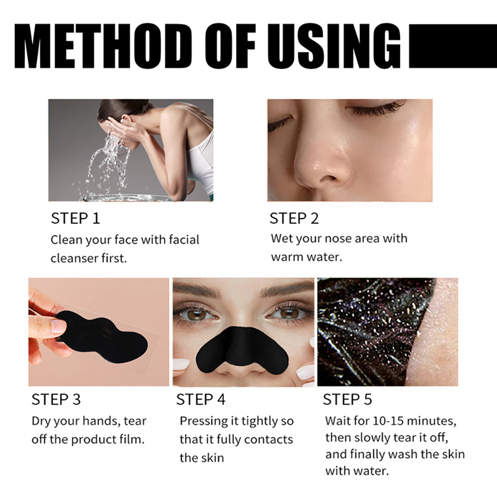 10/20/50/100PCS Nose Blackhead - Charcoal Pore Strip review and price