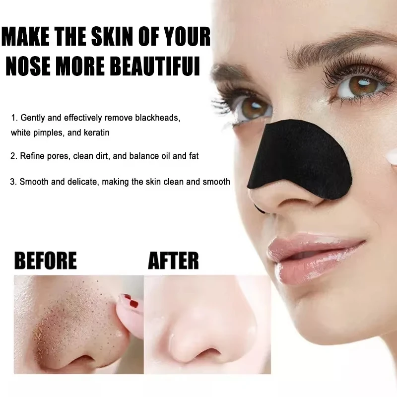 Blackhead Removal Nose Strips, - Charcoal Pore Strip review and price