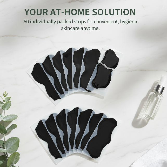 50Pcs Nose Blackhead Remover M - Charcoal Pore Strip review and price