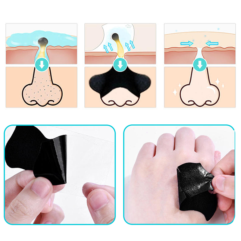 5/15/25/50 Pcs Bamboo Charcoal - Charcoal Pore Strip review and price