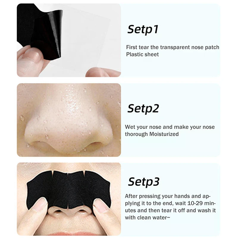 5/15/25/50 Pcs Bamboo Charcoal - Charcoal Pore Strip review and price