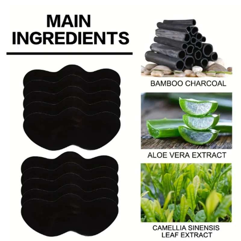 10/20/50Pcs Charcoal Blackhead - Charcoal Pore Strip review and price